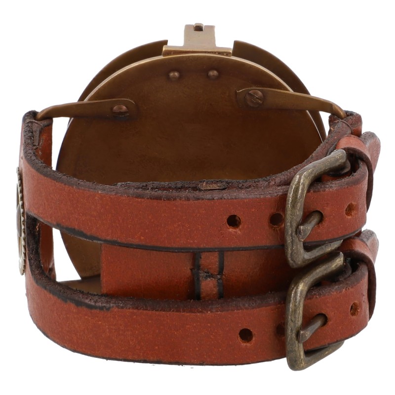 Gusti Leder studio "Dennis" Genuine Leather Sundial Bracelet 2A22-24-10