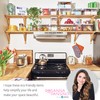 Rosanna Pansino x iDesign Recycled Plastic Open Front Kitchen Storage