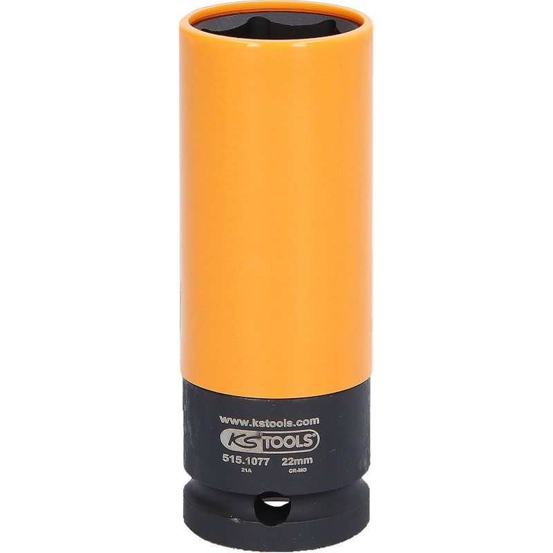KS Tools 515.1077 1/2 Inch Aluminium Rims Power Socket Robust