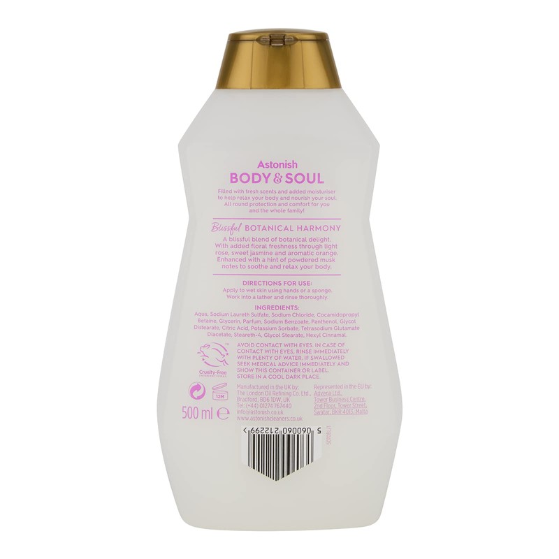 Astonish Astonish Body & Soul Blissful Botanical Harmony Shower Gel