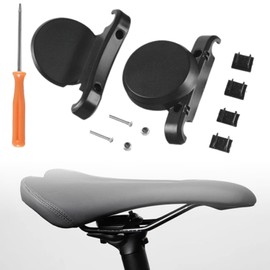 Lyivisk Bicycle Mount Hidden Anti-Theft Holder for Compatible with Mountain Bikes and Road Bikes GPS Tracker Holder for Bicycle Saddle Accessories