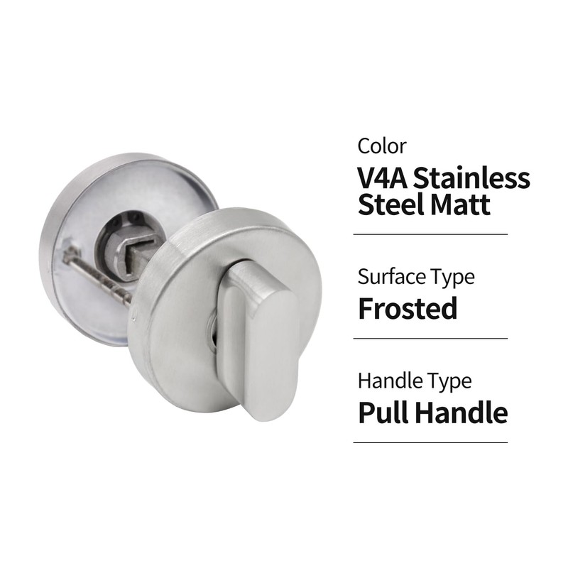 Marie Occupied Deadbolt Indicator Lock Door Latch Bathroom WC Public