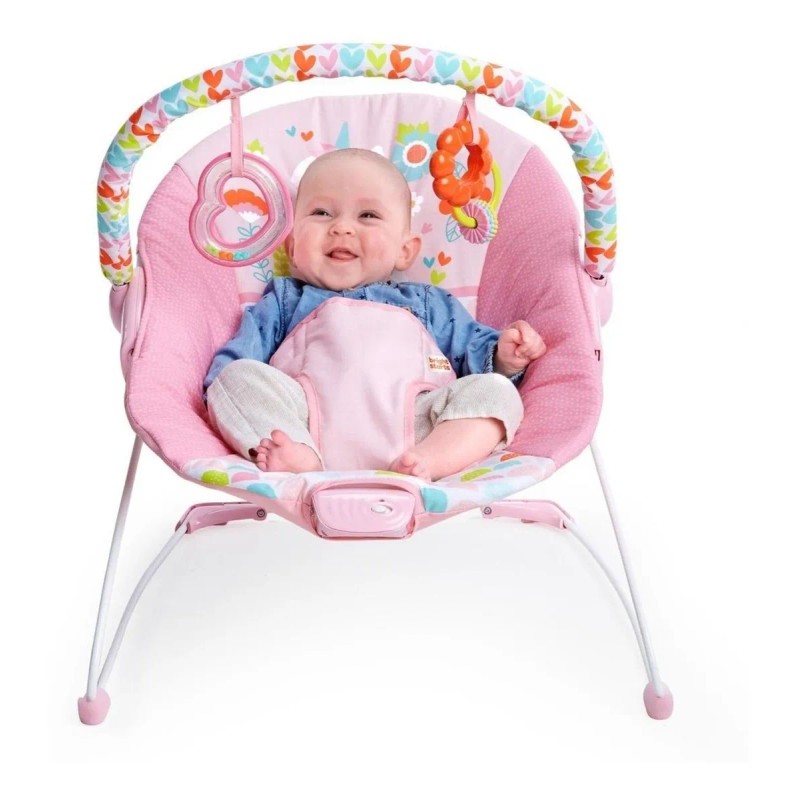 Silla Vibradora Niña Rosa Bright Starts