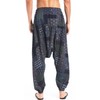 AITFINEISM Men's Causal Harem Pants Loose Drawstring Aladdin Boho Hippie