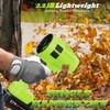 Toieue Leaf Blower Cordless with Battery, Turbo Jet Blower, 55000RPM