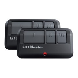 LiftMaster 893Max Security+ 2.0 3-Button Gate Operator Remote Control with Visor Clip - Pack of 2