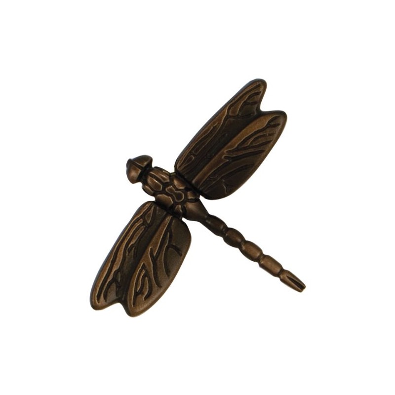 Michael Healy Dragonfly in Flight Doorbell Ringer - Oiled Bronze