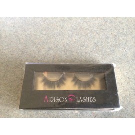 Arison Clear Band Eyelashes Mink Lashes Natural Look Thin Invisible Band