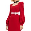 Barry.Wang 2pcs Pearl Belts Gift for Women Wedding Sash Belt