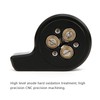 Multifunction Photography Aluminium Alloy Ballhead Base 1/4in Universal Thread Diameter