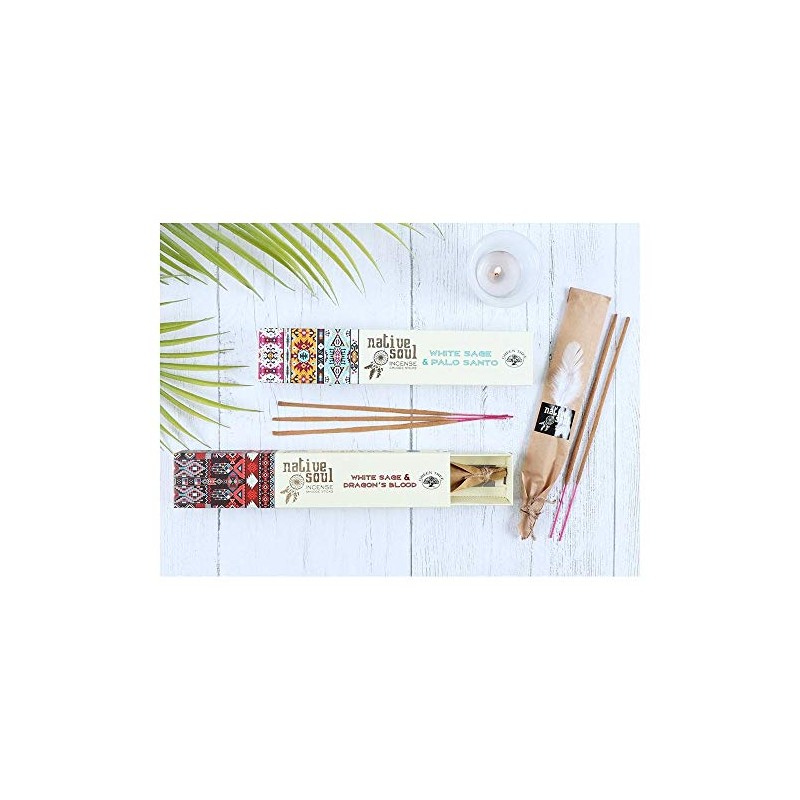 Green Tree Native Soul White Sage & Palo Santo Incense