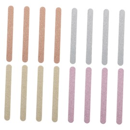 VICASKY 20Pcs Double Sided Nail Files Manicure Glitter Powder Polishing Strips for DIY Nail Art and Salon Accessories for Nail Care