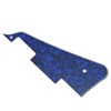 KAISH Blue Pearl LP Guitar Pickguard with Black Bracket for