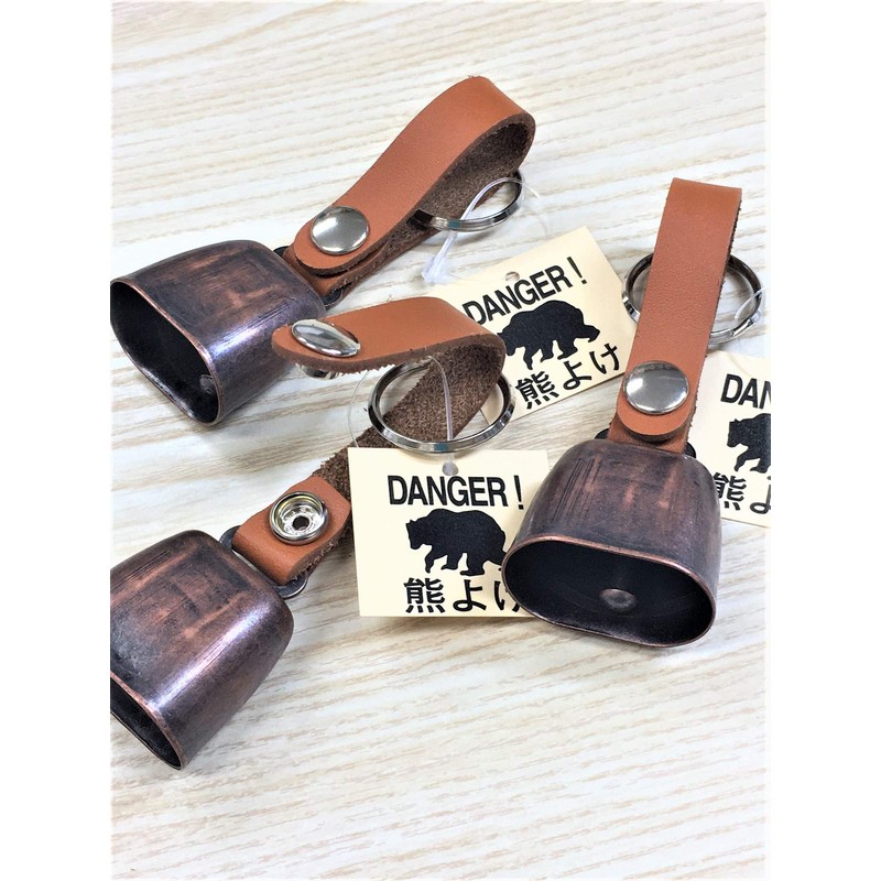 牛本皮革【新】熊よけベル