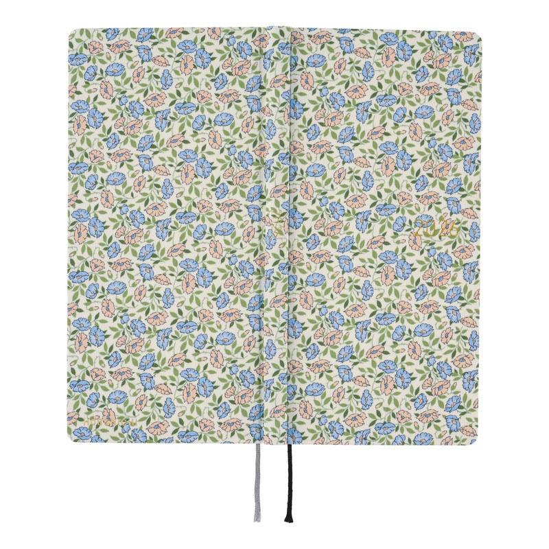 Almost Daily Notebook, 2026 Weeks LIBERTY FABRICS/Sasha Kiora, Starting From