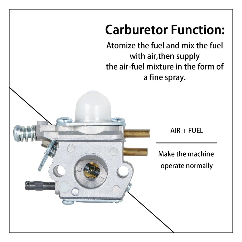 SRM-2100 Carburetor & Fuel Line Kit for Echo SRM-2100 /