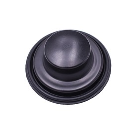 3.5 Inch Kitchen Sink Stopper,Kitchen Garbage Disposal Plug Sink Plug Cover for Bathroom Stainless Steel Fits Standard Kitchen Drain with Garbage Disposal for Flange Drain,Kitchenaid,Waste King(Black)