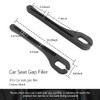 2PCS Upgrade Car Seat Gap Filler with Phone Holder,Multi-Function Car