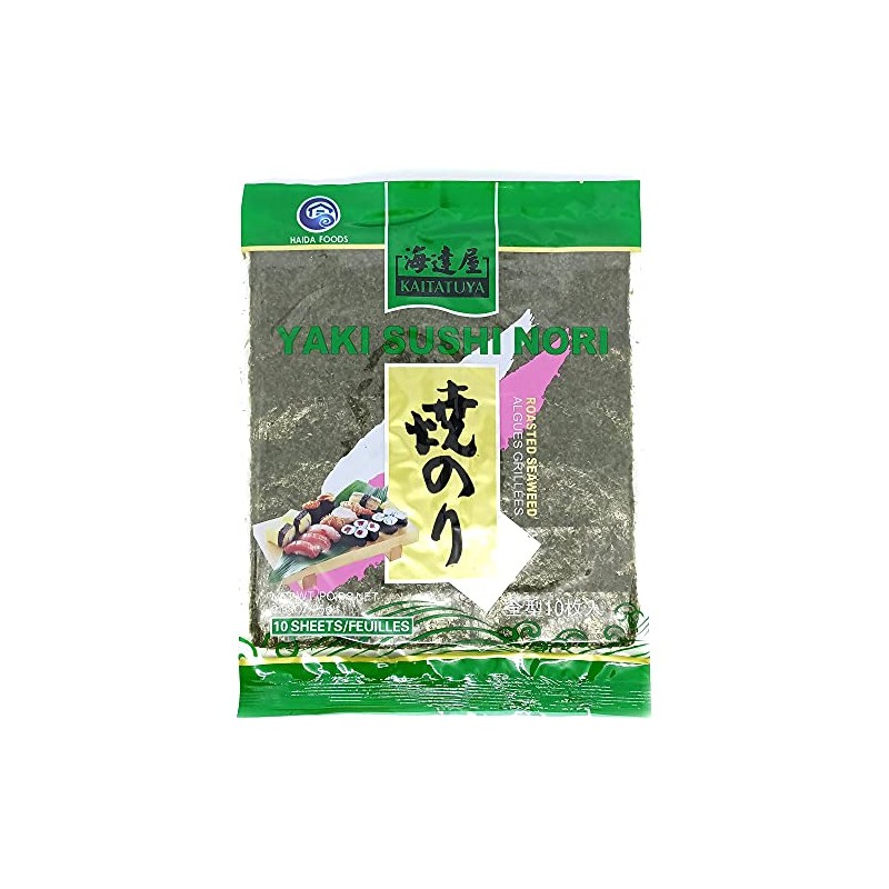 Kaitatuya Roasted Green Seaweed - 1x25g
