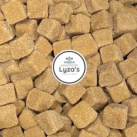 Griotten Licorice Cube Candy 2.2 LB - Soft Salt Salmiak Licorice Squares - Original Dutch Recipe - One Bulk Bag