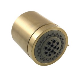 Kingston Brass KX8617 Vilbosch Shower Head, Brushed Brass