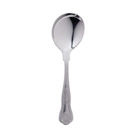 Olympia D688 Kings Cutlery Soup Spoon (Pack of 12), Silver