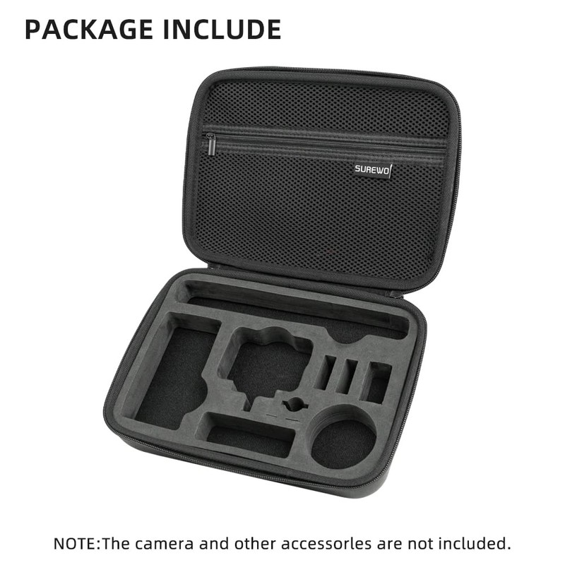 SUREWO Surface Waterproof DJI Osmo Action 5 Pro Carrying Bag,