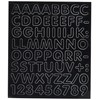 4R Quattroerre.it - 892 - Kit Lettere Numeri Adesivi Componibili,