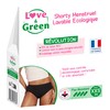 Love & Green - Menstruationsshorts, waschbar, ökologisch, Bio-Baumwolle – Größe