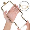 DOITOOL Detachable Lamp Harp Lamp Shade Harp Holder Adjustable Lamp