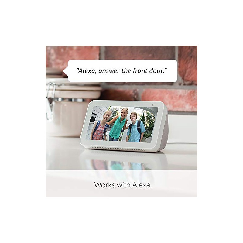 Ring Ring Video Doorbell Wired | Doorbell Security Camera with