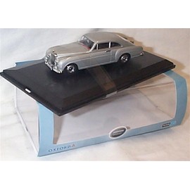 oxford shell grey bentley S1 continental fastback car 1.43 scale diecast model