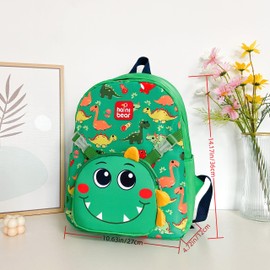 Cute preschool school bag for boys and girls with coin purse(Blue shark)