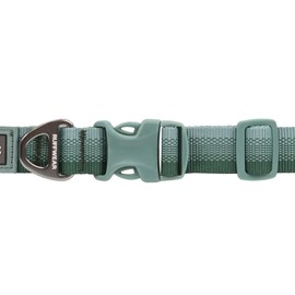 Ruffwear, Front Range Dog Collar, Durable and Comfortable Collar for Everyday Use, River Rock Green, 11"-14"