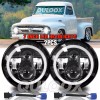 QULOOX Pair 7" Projector LED Headlights fit Ford F-100 Pickup