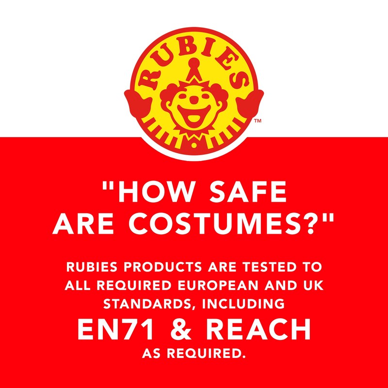 Rubie's 1000228L000 Toxic Kids Fancy Dress, Boys, Multicolour, 8-10 Years