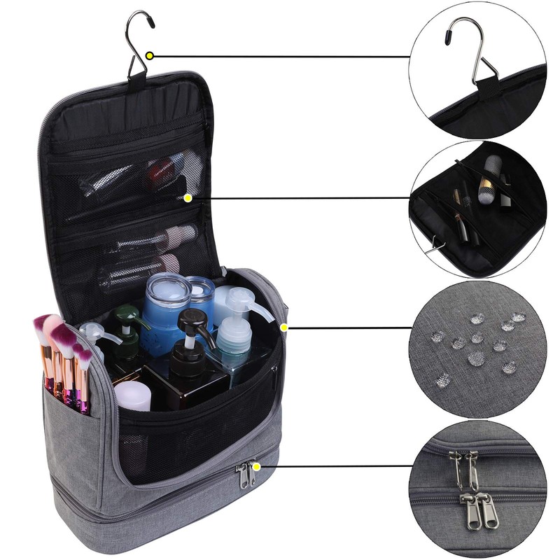 Toiletry Bag Hanging Travel Toiletry Waterproof Cosmetic Bag for Men
