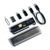 REDBEAN 7 in 1 Travel Multi Cable Kit, H1T7 (Black)