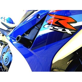 Shogun Suzuki GSXR1000 GSXR 1000 2005 2006 Black No Cut Frame Sliders - 750-5309 - MADE IN THE USA