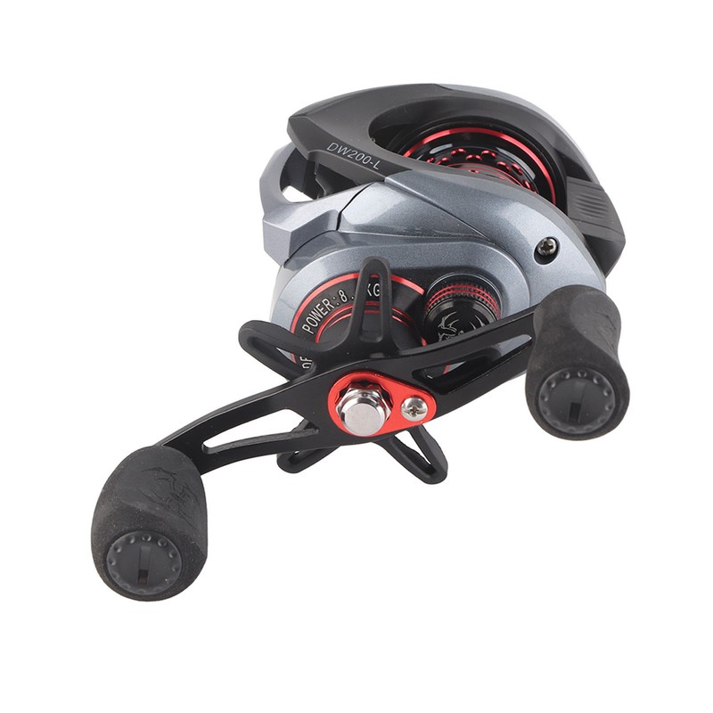 DW200 Baitcasting Reel Metal Micro Cup Spool 7.2:1 18+1BB Double