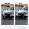 Xotic Tech 2pc Adjustable 8"-11" Front Bumper Lip Splitter Diffuser
