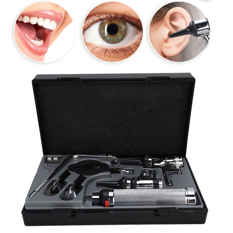 Otoscope Ophthalmoscope Rhinoscope Set Multi Functional Professional Diagnosis Devices