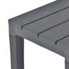 SKM Garden Benches 2 pcs Anthracite Plastic (Weight-9KG)
