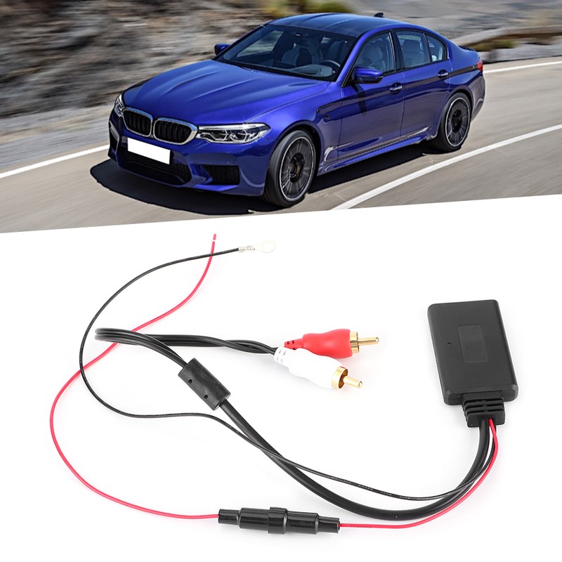 Universal Bluetooth AUX Receiver Module 2 RCA AUXIN Adapter for