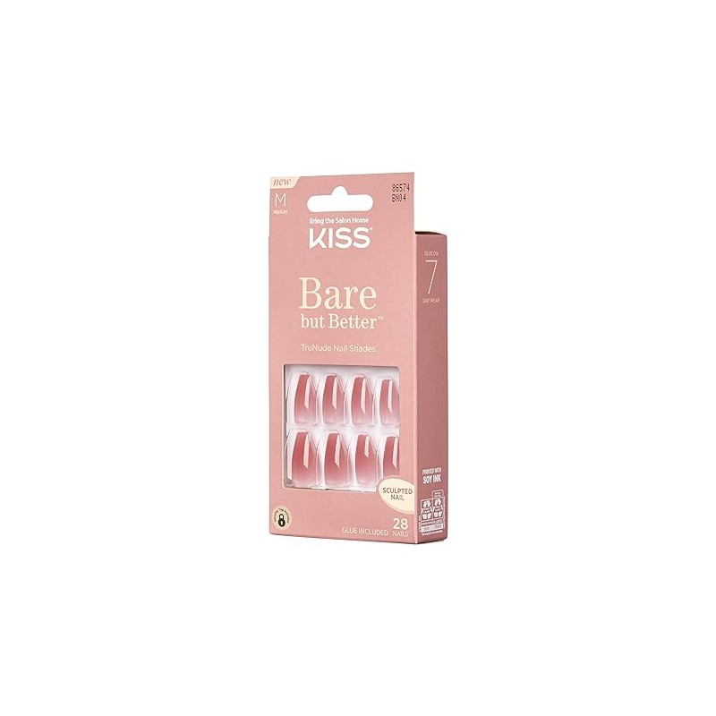 KISS Bare -But-Better Nails - Nude Nude