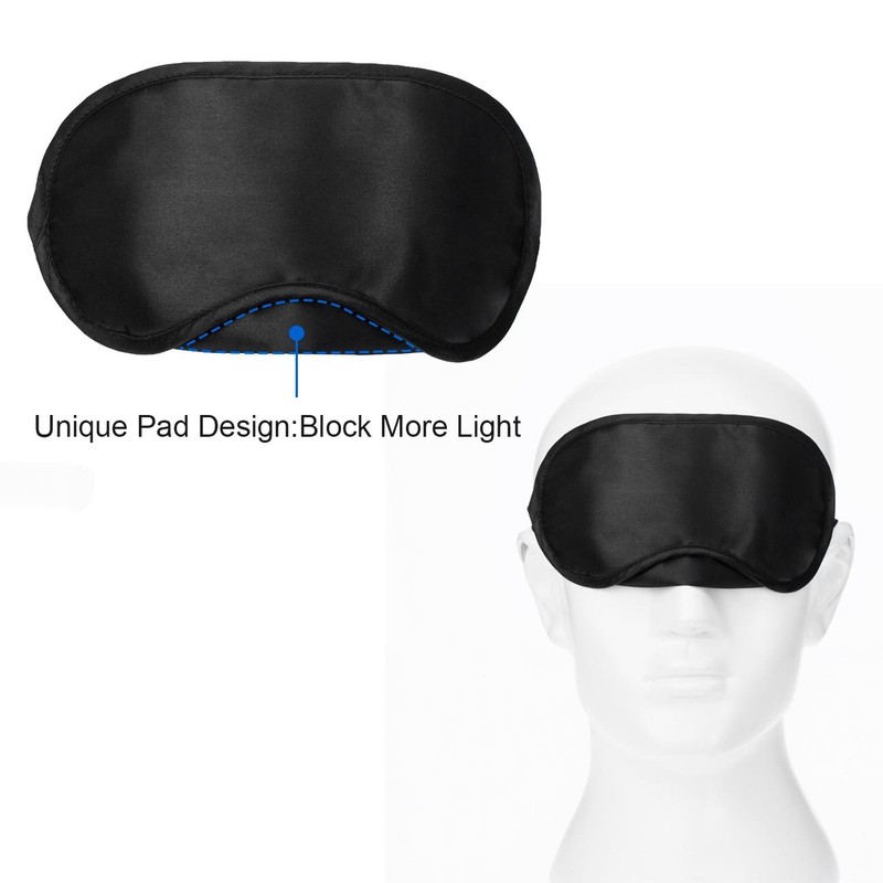 15 Pack Eye Sleeping Blindfold Soft Eye Shade Cover with