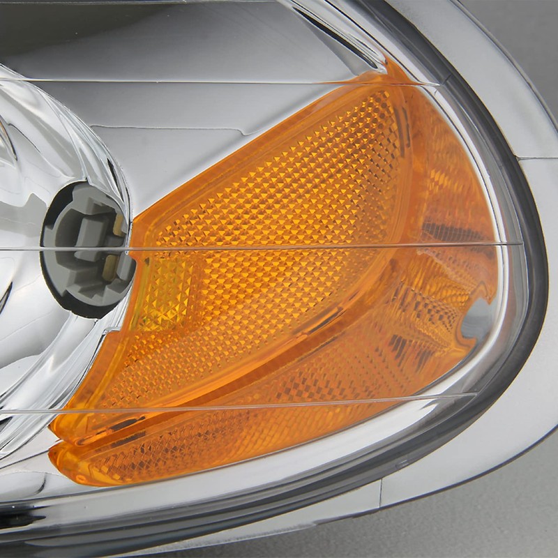 AKKON - For Ford Contour OE Replacement Chrome Bezel Headlights