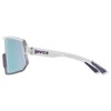 Uvex Unisex Sunglasses, Clear-met Purple, Unit size