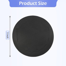 4 Pcs Round Exfoliating Glove, Skin Cleaner Silicone Exfoliator Polishing Mitt Body Scrubber Dead Skin Buffing Treatment for Shower Spa