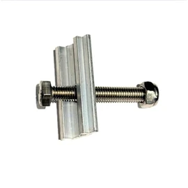 Tentbox Rail Replacement Fixing Kit 1 x Rail 1 x M8 Channel Bolt and 1x M8 Nyloc Nut